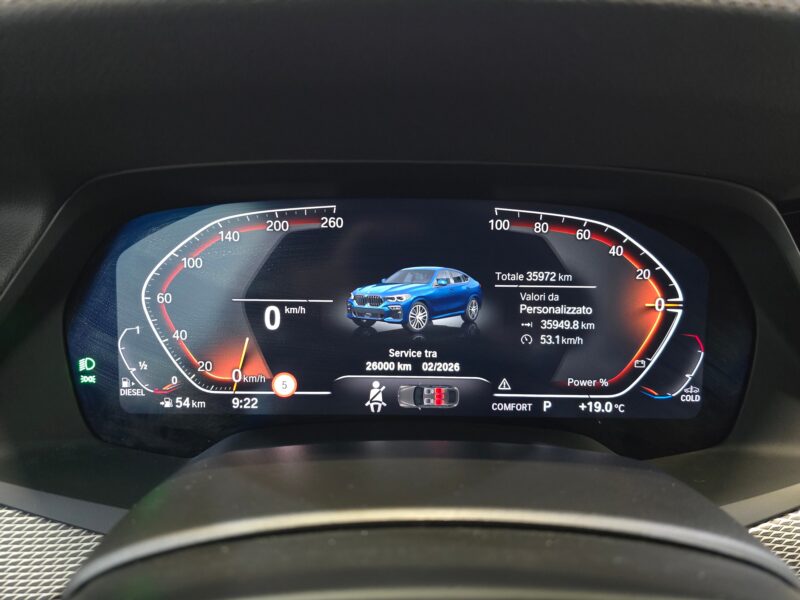 BMW X6 3.0d xDrive 286Hp M-Sport Aut. LED-Xenon LC-Pro Navi-Pro Sport-Leather KeylessGo Camera Klima PDC ... - Slika 18